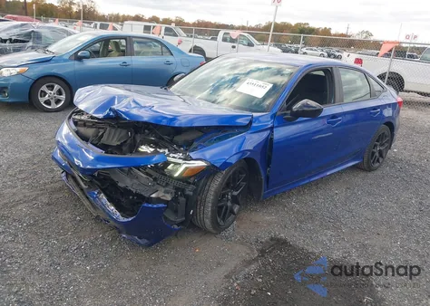 2022 Honda Civic Sport z USA, uszkodzony, nr VIN 2HGFE2F52NH521901